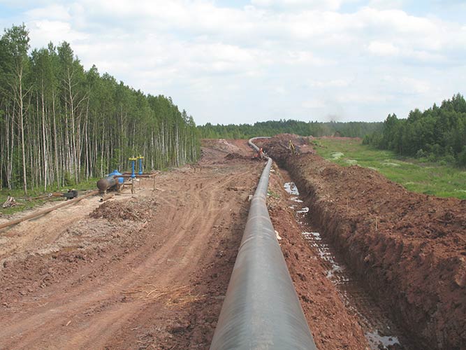 Ведутся работы по переустройству распределительных газопроводов